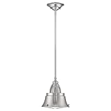 come montare lampadario ikea ps 2014  Quoizel QZ/CODY/P/S BN - Lampadario da soffitto, in nichel, 20,3 x 20,3 x 22,9 cm