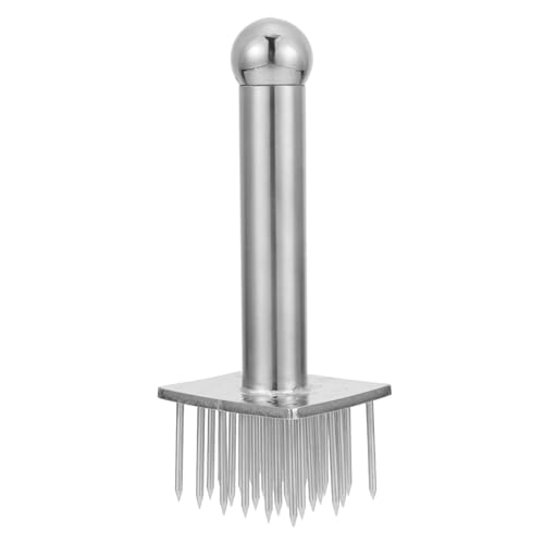 SOLUSTRE 1Pc Meat Tenderizer Needle Tool Practical Kitchen Supply for Beef Pork and Poultry Easy to Use Design for Enhanced Flavor and Tenderness