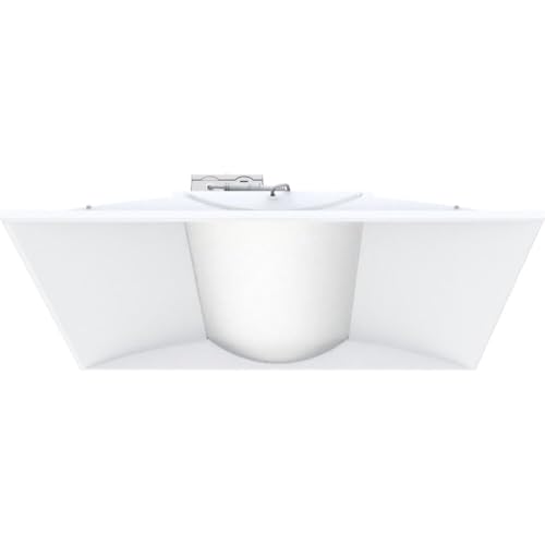 Image of Lithonia Lighting 2x2 LED Troffer Light, Includes Emergency Battery Backup