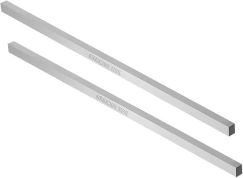 Punta para torno HSS 6mm x 6mm x 200mm, pack 2 miniatura 1