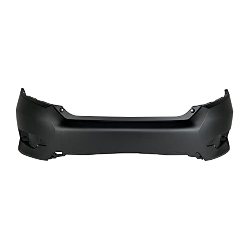 MBI AUTO - Painted To Match, Rear Bumper Cover Replacement for 2016-2021 Honda Civic Sedan (4-Door) 16-21, HO1100296