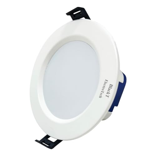 Image of Blackt Electrotech BT44FA Microwave Motion Sensor Auto ON /Off Downlight Conceal /False Ceiling with Adjustable LUX, Timer, Sensitivity, and Colour - DIP Switch Control (7W)