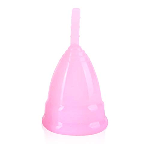 URORU Menstrual Cup Comfortable Soft, Flexible, Foldable,Reusable Medical-Grade Silicone Feminine Period Cup Tampon and Pad Alternative