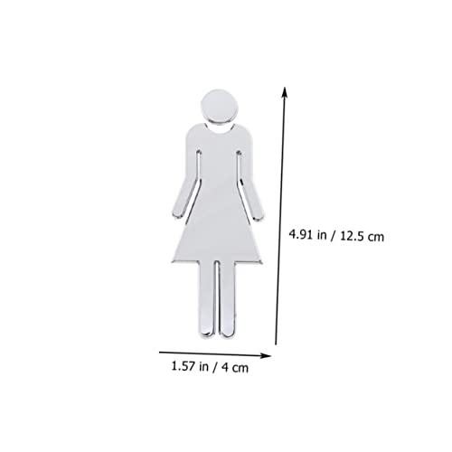 Plaque de toilette adhésive pour stopper les trous dans les portes de bain