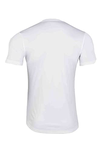 Joma Joma101656.200.L Academy Short Sleeve T-Shirt, Uomo, Bianco, L - 3