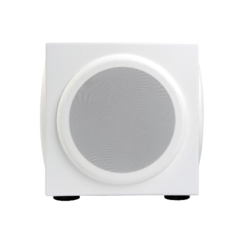 borotess DS10 Surface Mount Subwoofer, White