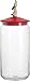 Alessi AMMI21 R Lula' Jar Container, red, red