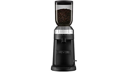 Sunbeam EMM0500BK Cafe Series Conical Burr Coffee Grinder, 24 Grind Settings, Direct to Handle Grinding, 250g Bean Hopper, for Espresso, Filter, Turkish Coffee and More, Black/Silver Sunbeam EMM0500BK Cafe Series Conical Burr Coffee Grinder, 24 Grind Settings, Direct to Handle Grinding, 250g Bean Hopper, for Espresso, Filter, Turkish Coffee and More, Black/Silver