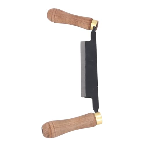 Dpofirs Disegna Taglierina Efficiente Strumento per la Lavorazione del Legno per Piallare e Raschiare 6 Pollici con Fodero in Pelle per Falegnami