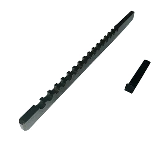 Keyway Cutting Tool 3/16" Inch Keyway Broach B Push Type High Speed Steel HSS Cutting Tool for CNC Broaching Machine Metalworking