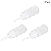 Utoolmart 3pcs Squeeze Bottle 50ml Plastic Glue Oil Bottle Wash Bottles for DIY Label Tattoo