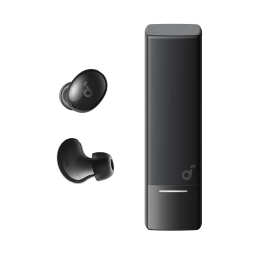 Soundcore A30i by Anker, Smart Noise Cancelling Earbuds, Lipstick-Shaped Stylish Design, Tiny, Lightweight Comfort, Clear Sound, IP54, 15H Playtime in ANC Mode, Wireless Earbuds, Bluetooth 5.4