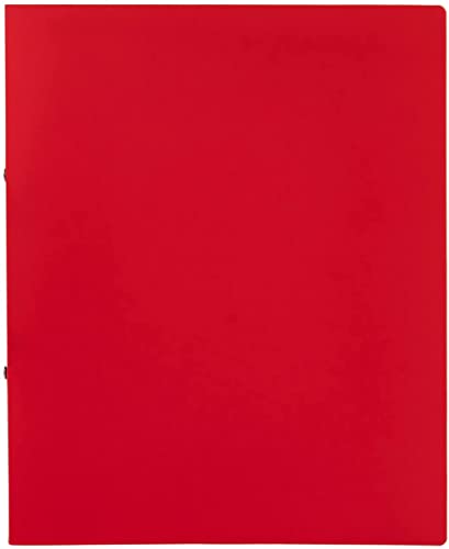 Idena - Ringbuch DIN A4, im 12er Set, 2-Ring-Mechanik, 20 mm breit (rot)