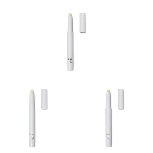 e.l.f. Shape & Stay Brow Pencil Universal Formula, 0.04 oz. Clear (Pack of 3)