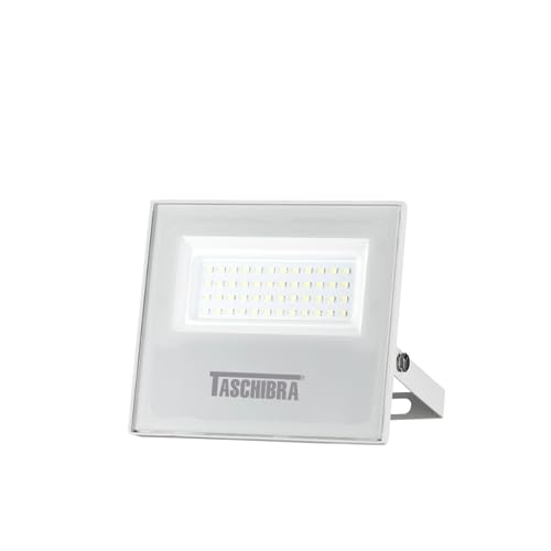 Refletor Taschibra TR LED 50W SLIM 3000K Branco
