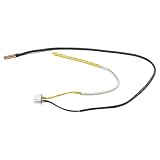 Sensor de temperatura, cabezal dual de 15 K 20 K, reemplazo de unidad interior de aire acondicionado, resuelve códigos de error F1 F2, construcción de goma y cobre para reparación de HVAC