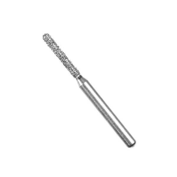 Spring Health KS0C-25PK FG #KS0 Round End Cylinder Coarse Grit Diamond Burs 25/Pk