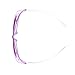 EGSPOWER lead glasses,0.75mm Pb X-Ray Safety Glasses, Purple, 2.4inchx2.4inchx6.4inch