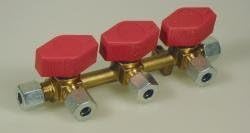 Cavagna Triple Gas Manifold 8mm (K4)