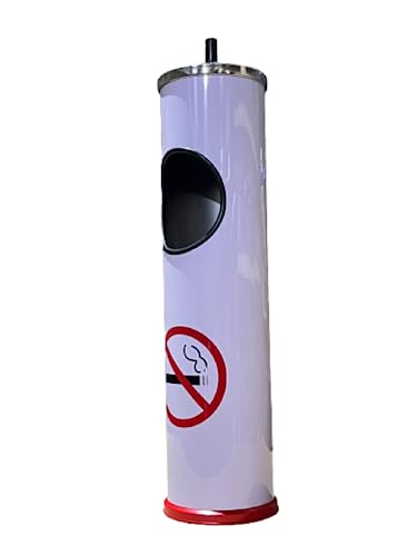 Riya - Cenicero giratorio con diseño de prohibición de humo