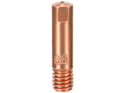 Kit - 1 Arame Para Solda Mig Revestido Uso Sem Gás 0,8mm E71T-SG - Rolo 1kg - V8 BRASIL + Bico de Co