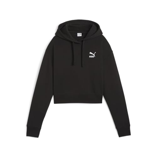 Sweat à capuche court Puma femme Better Classics en coton
