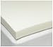 Twin XL Size 3 Inch Thick, 4 Pound Density Gray Visco Elastic Memory Foam Mattress Pad Bed Topper Made in The USA