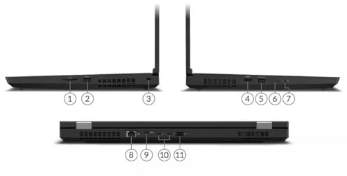 Image of Lenovo ThinkPad P15 Gen 1 Workstation Laptop | 15.6 inch 1920x1080 FHD | Core i7-10750H - 1TB SSD Hard Drive - 32GB RAM | 6 cores @ 5 GHz Win 11 Pro Black (Renewed)