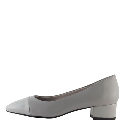 David Tate Colette Light Gray Nappa 9 WW (EE)4