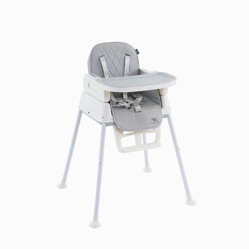 Cadeira De Alimentação Infantil 3 em 1 Harmony Maxi Baby (Cinza)