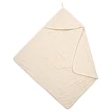 Koeka Wikkeldeken voor baby's, geschikt voor de autostoel, kinderwagen, en leeg, voor meisjes en jongens, voor de zomer, Malaga, katoen, mini-wafel, wit, 100 x 100 cm