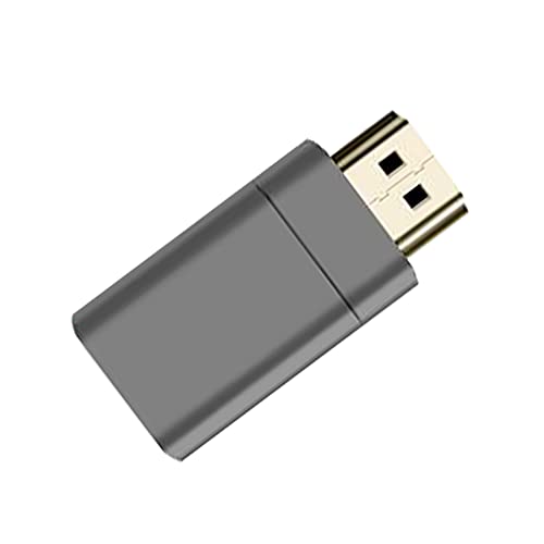Sirxlevcy Adaptador MagnéTico Compatible con Convertidor Macho a Hembra de Alta DefinicióN 8K para Proyector de TV Adaptador MagnéTico para Computadora PortáTil
