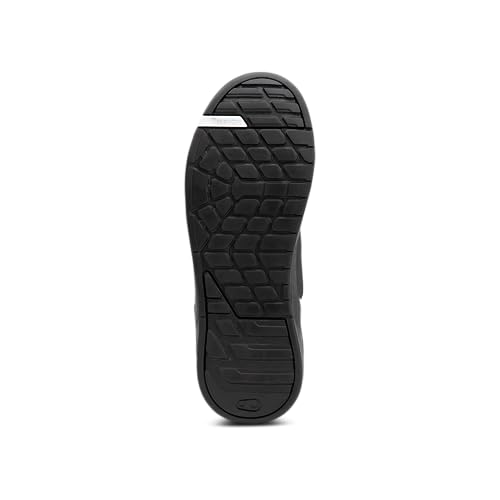 Crankbrothers Tênis de caminhada unissex com cadarço de velocidade plana, preto/branco, 36, Preto/br