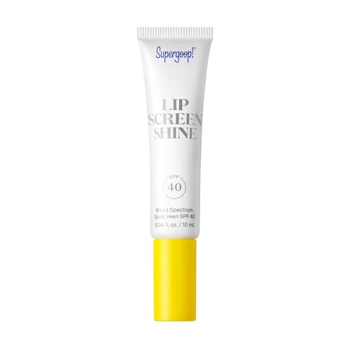 Supergoop! Lipscreen Shine SPF 40, 0.34 fl oz -...