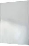 Red Co. 16' x 20' Large Decorative Frameless Beveled Edge Wall Hanging Mirror, Rectangular