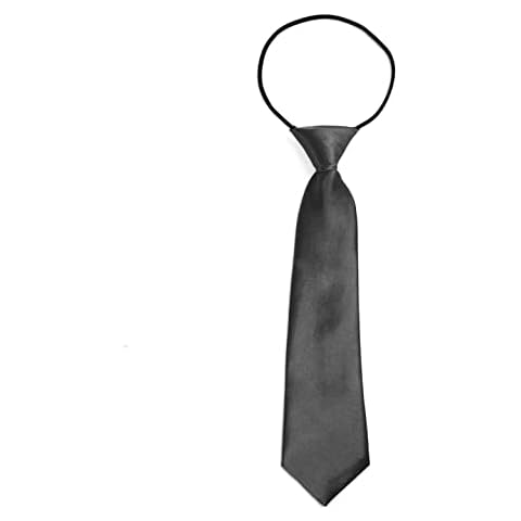 DonDon Boys Tie with Elastic Band Cover