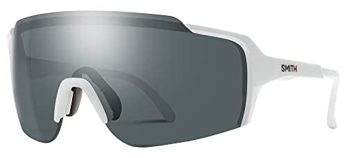 Smith Optics Flywheel Sunglasses, White/Gray, one Size