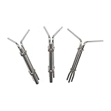 [Premium-Edelstahl-Konstruktion]: Hergestellt aus korrosionsbeständigem Edelstahl mit einer glatten Oberfläche, die Kratzer und Schäden an O-Ringen, Dichtungen und Zylinderwänden während der Installation verhindert.