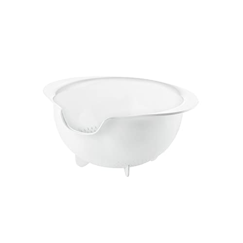 Fratelli Guzzini Scolatutto Versa Facile All-In Kitchen Active Design, Bianco, 29.5 x 25.5 x h12.5 cm