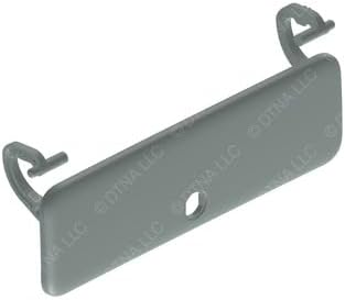 Freightliner A22-43042-003 Overhead Console Door Polycarbonate/Abs, Slate Gray, 393 Mm X 157.47 Mm