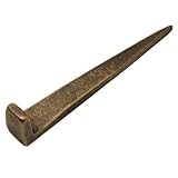 Petit clou pour accrocher des tableaux : le clou à crochet est en cuivre, ce qui garantit sa durabilité et sa capacité à supporter des charges importantes. clous décoratifs pour accrocher des tableaux