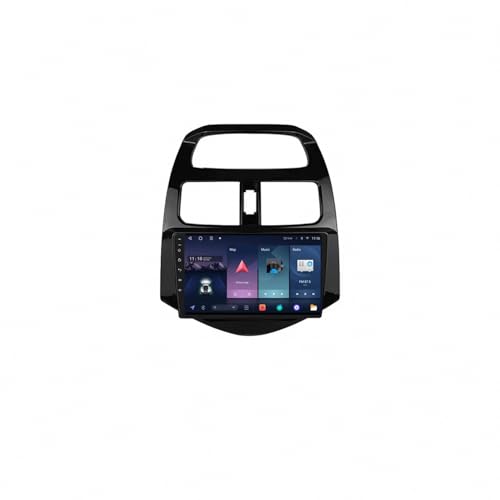 Radio Coche 2 DIN con Carplay para Chevrolet Spark M300, Olvida los Mapas del Móvil