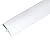 Edge Supply White 3/4 in x 25 Ft Center Barb Tee Moulding T Molding Hobbyist Pack, Small Projects, Arcade Machines and Tables (25 FT)