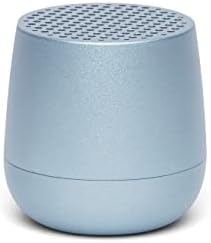 Lexon Portable Bluetooth Speakers MINO+, HD Sound for Smartphone, Tablet and Computer, Mini Speaker 3W Wireless with Microphone and Selfie Remote - Light Blue