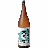 澤乃井 本醸造 大辛口 1800ml × 6本