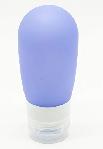80 Ml Kit Viagem 4 Frascos Silicone Creme Shampoo Perfume