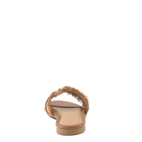 PATRIZIA Women's LAMIYAH Slide Sandals - Woven Upper with Gold Bit Accent, Flexible Outsole, All-Day Comfort4