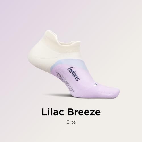 Image of Feetures Elite Light Cushion No Show Tab Sock Wave