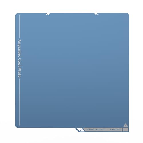 Anycubic Kobra S1 Combo Cool PEI-Bauplatte Cool Druckplatte 3D-Druck-Federstahl Stärkere Haftung Matte Erste Schicht für Kobra S1 Kobra S1 Combo