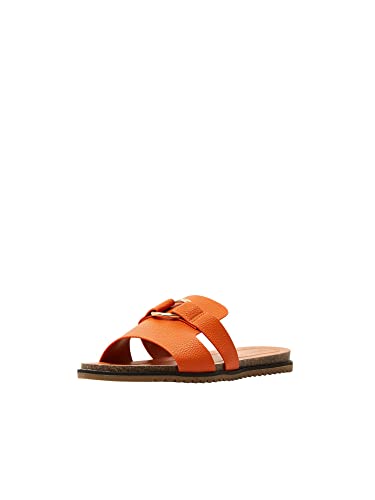 ESPRIT Damen modischer Slipper, Orange, 40 EU
